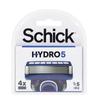 Schick Hydro 5 Basic Razor Blades, 4 Pieces, 1 Piece ,Korean Razor Blade