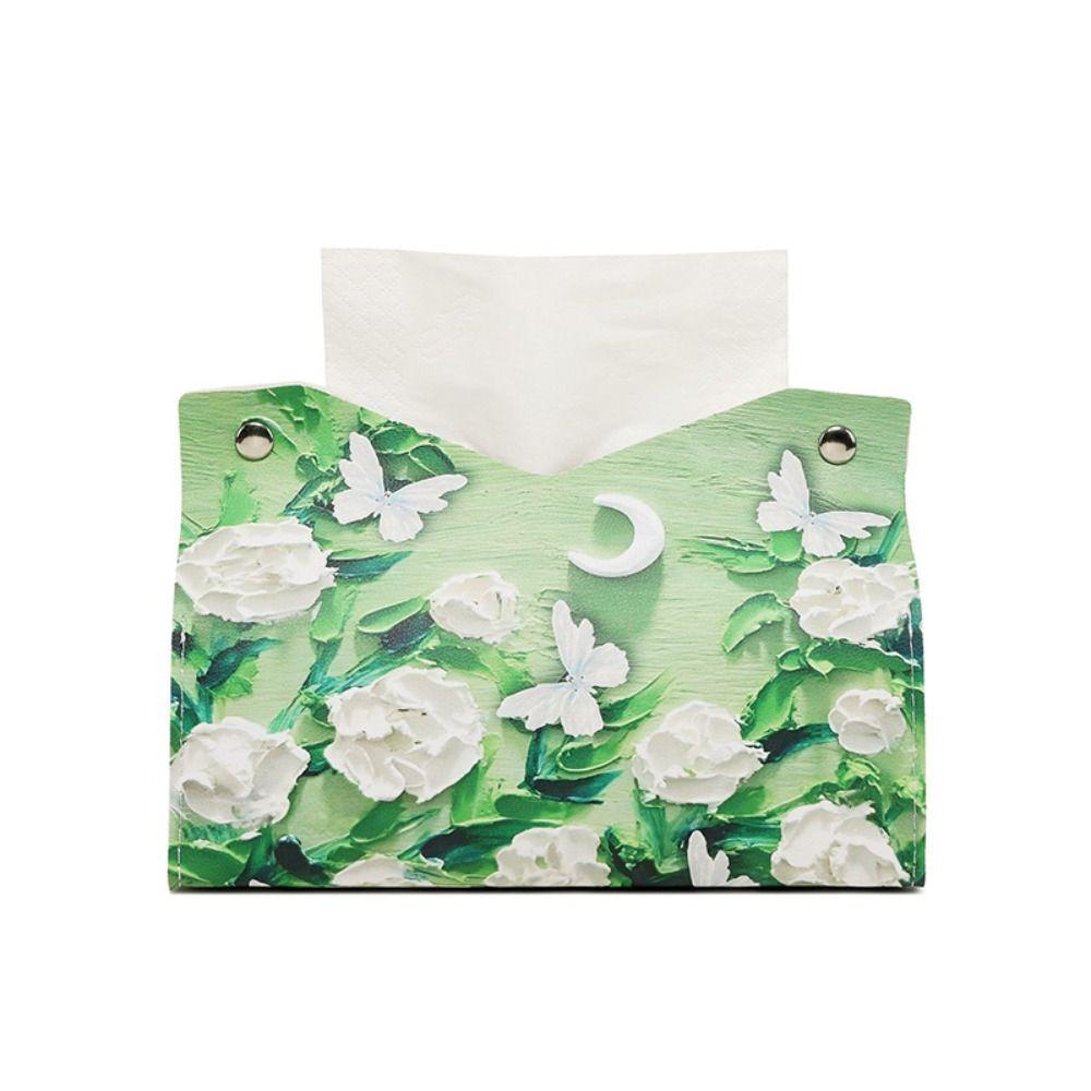 С Кнопками Держатель для салфеток ПУ кожа Коробка для бумажных полотенец Новая Большая Коробка для хранения Дом