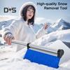Car Snow Shovel Ice Scraper Brush Telescopic Retractable Snow Removal Tool Winter Weather Car Accessory