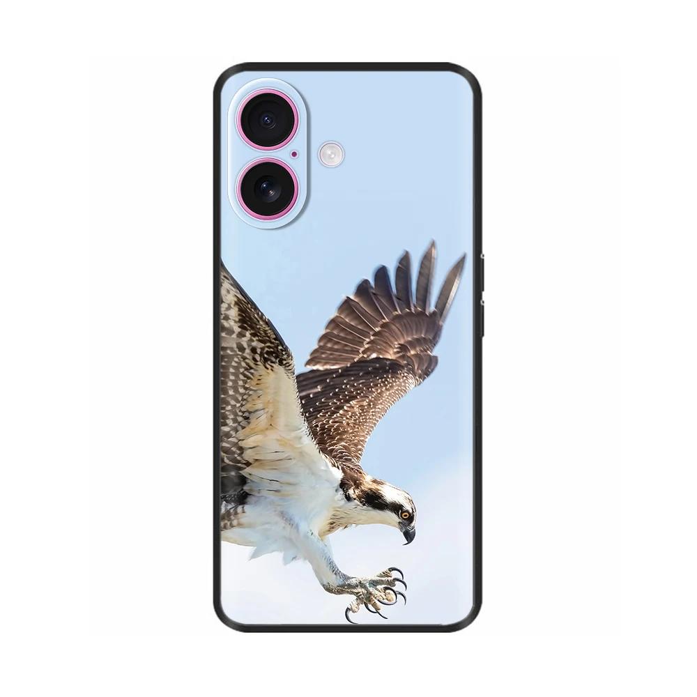 Для iPhone 16 Чехол 16 Pro Силиконовый ТПУ Черный Матовый Чехол для Телефона Для Apple iPhone 16 Pro Max Чехол-Бампер для iPhone16 Plus