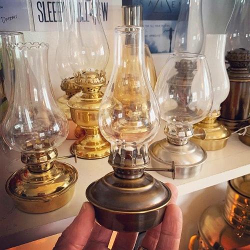 Vermont Lanterns Масляная лампа Vermont Lantern Мини 6,5 дюйма 16,51 см Латунь