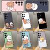 Милый Чехол Для Телефона BuBu DuDu Для Samsung Galaxy S25 Ultra S24 S23 S22 Ultra S9 S10 S20 Plus S21 FE Чехол