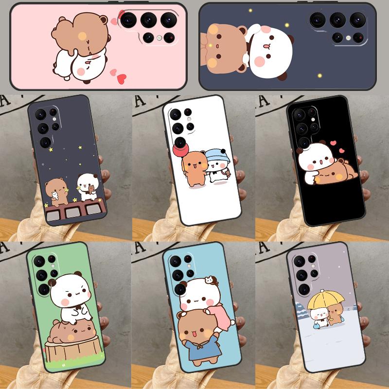 Милый Чехол Для Телефона BuBu DuDu Для Samsung Galaxy S25 Ultra S24 S23 S22 Ultra S9 S10 S20 Plus S21 FE Чехол