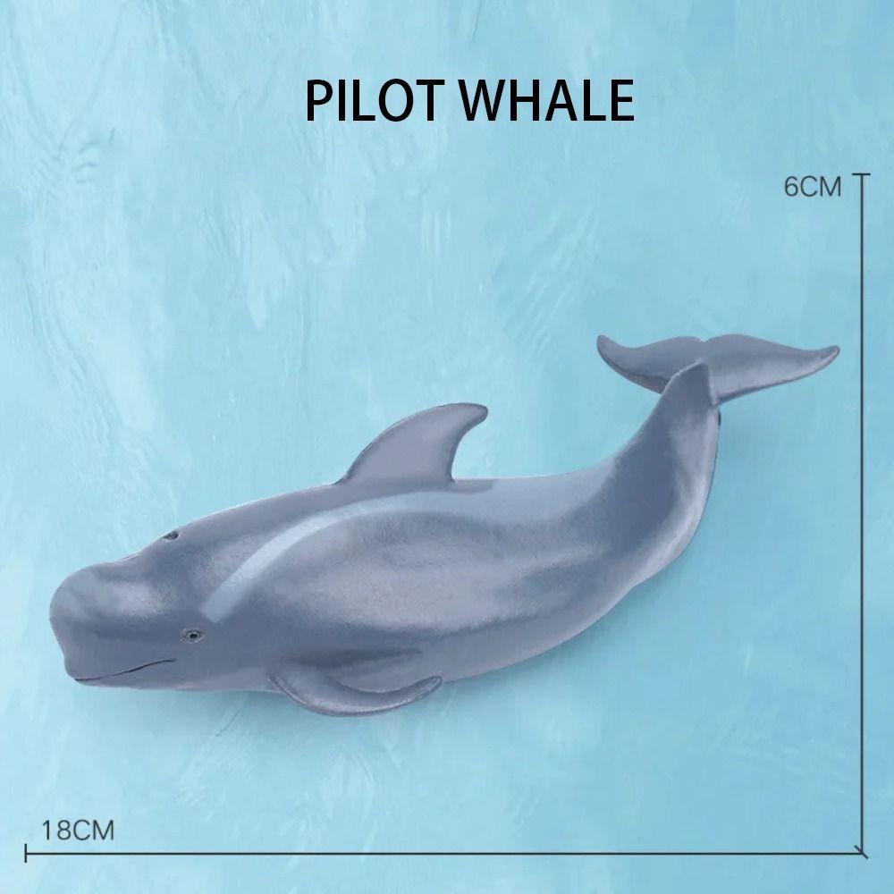 Shark Cachalot Whale Figurines Marine Animals Ocean Action Figures Gift Simulation Sea Life