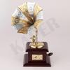 Antique Gramophone Decorative Showpiece  Handicraft Mini Brass Items for Home Decor, Office Desk Living Room, Study Table