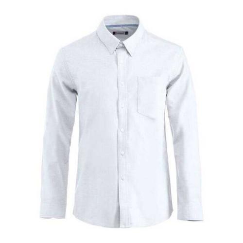 Clique Mens Oxford Long-Sleeved Shirt