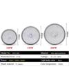 Супер яркое светодиодное промышленное освещение UFO Garage Lights 100W 150W 200W High Bay Lights IP65 Водонепроницаемый для спортзала, склада, завода