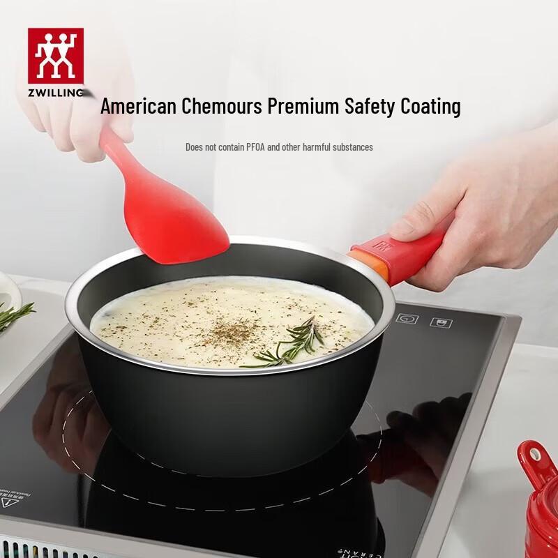 Zwilling NOWplus 18 см Черный Антипригарный Ковш для Молока