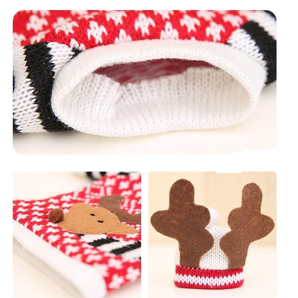 Decor New Year Decor Wine Bottle Cover Party Supplies Christmas Decorations Champagne Bottle Cover