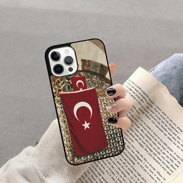 Турция Турция Ататюрк Флаг Чехол для Телефона Задняя Крышка для iPhone 17 Air 16 15 14 13 11 12 Pro Max PlusS Shell Coque