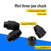 Mini Electric Grinder Chuck with Adjustable Three-Claw Design (0.3-3.2mm) for Flexible Shaft Drills