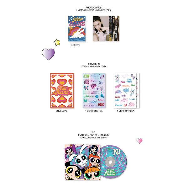 NewJeans 2-й EP "Get Up" The POWERPUFF GIRLS X NJ Box ver