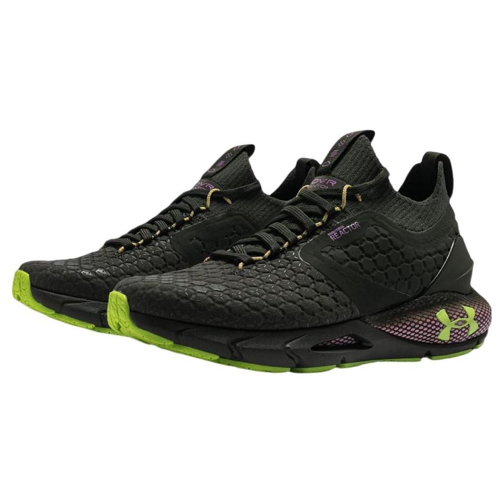 Under Armour 2 ColdGear® Reactor Удобная спортивная ткань Низкие кроссовки для бега Женские кроссовки Черный Фиолетовый 3027026-300
