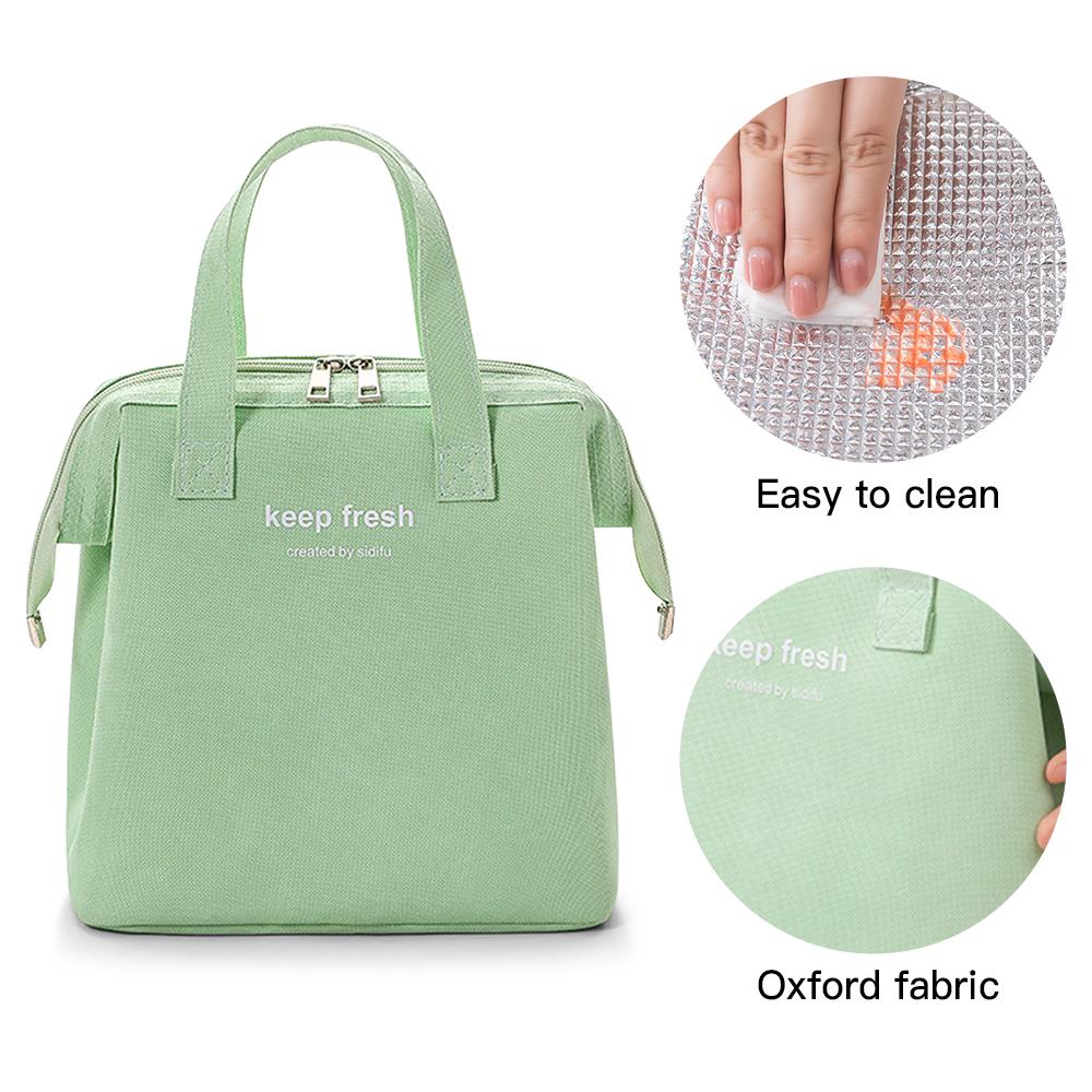 Изолированная сумка-холодильник, портативная термосумка для обеда, сумка для хранения, сумка для покупок, работы, школы, пикника