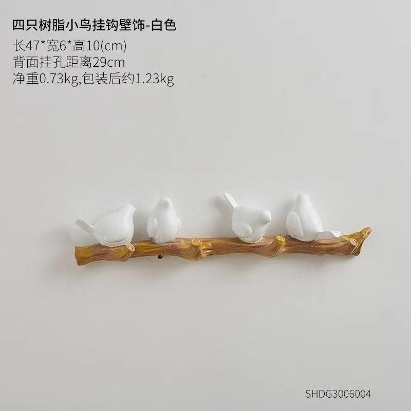Минималистичное скандинавское 3D украшение на стену в виде птицы из смолы – Домашний декор