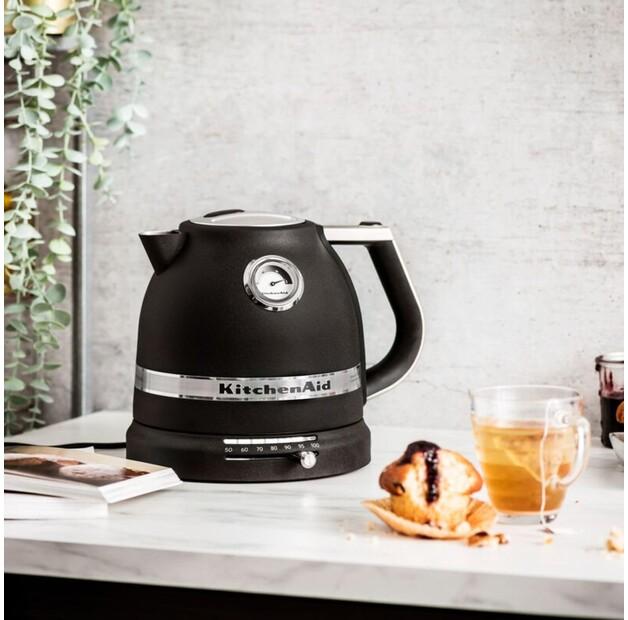 Kettle KitchenAid 5KEK1522EBK Cast Iron Black