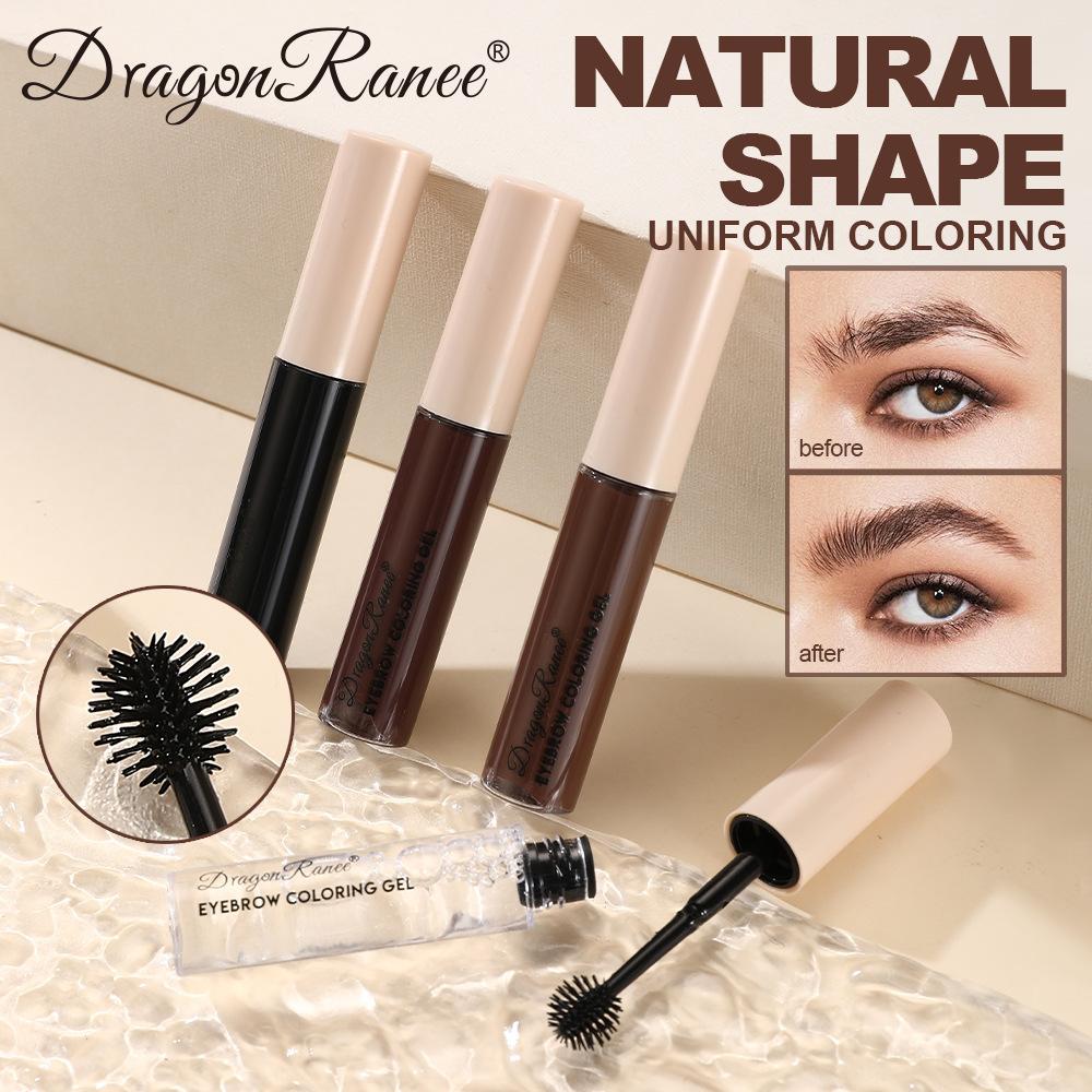 Dragon Ranee Wild Eyebrow Styling Прозрачный гель-оттенок Жидкая помада и водостойкий щит для бровей