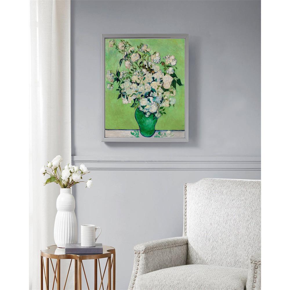 Van Gogh Rose Exhibition Canvas Wall Poster Print Living Room Pop Art Home Decoration