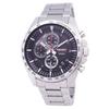 Восстановленные мужские часы Seiko Chronograph Tachymeter Quartz SSB319 SSB319P1 SSB319P