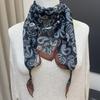 Cotton And Linen Triangle Scarf Summer Thin Silk Scarf Women'S High-End Shawl Women'S Versatile Belt Japanese And Korean Fart Curtain Scarf