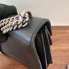 [Pre-Owned] Dionysus Versatile Solid Color Tiger Head Buckle Chain Leather Handheld Crossbody Shoulder Bag Small - Good #72GG6Y