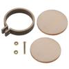 Round Cute Hand Crafts Wooden Embroidery Frame Cross Stitch Tools Hoop Ring Pendant