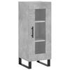 VidaXL Buffet Concrete Grey 34.5x34x90 Cm Engineered Wood 828824