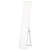 Nagai Kosan Зеркало Ширина 27см х Высота 150см Белая Матовая Текстура Складное Небьющееся Комнатное Зеркало Крутое Зеркало на Подставке В полный рост NK-277