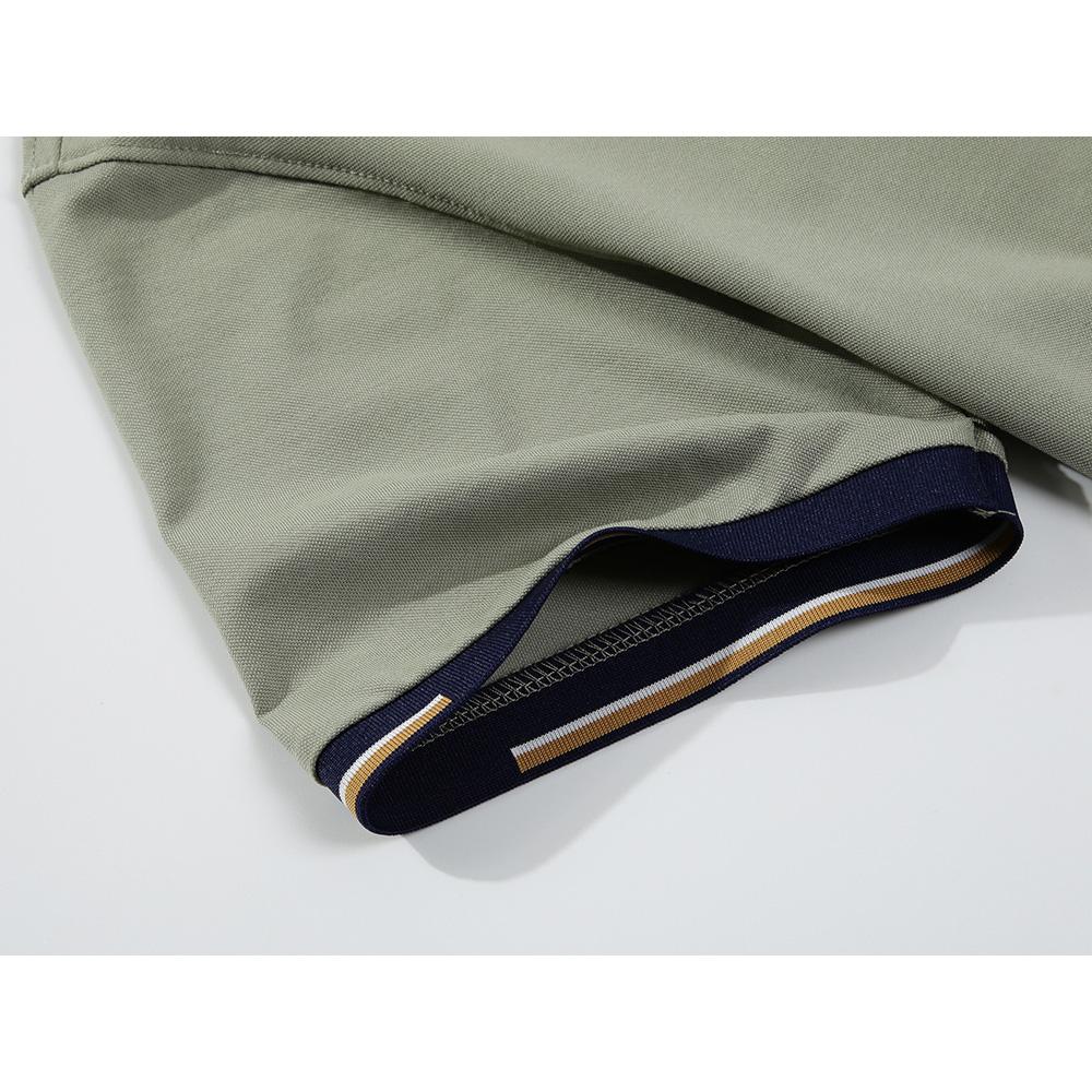 Весна/Лето Новая Хлопковая Рубашка Поло с Вышивкой и Воротником Поло для Мужчин и Женщин для Бизнеса и Отдыха