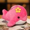 Stuffed Toy Animal Doll Hanging Pendant Keychain Whale Plush Doll Whale Plush Pendant Keyring