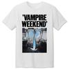 НОВЫЙ Белый Хлопковый Футболка с Принтом Группы Vampire Weekend Музыкальный Тур S-5XL BT521 Унисекс Футболка