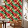 Ink Red and Green Wallpaper for Living Room and Bedroom 50x1000