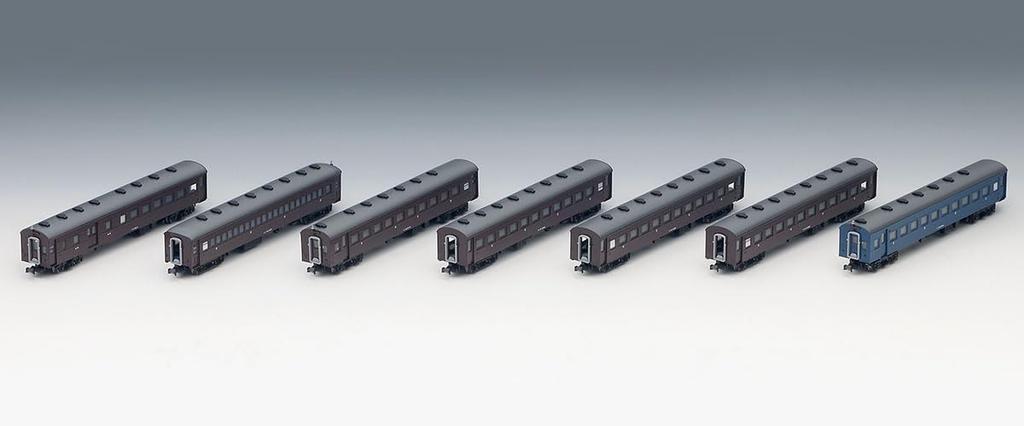 TOMIX N Gauge JR Old Model Passenger Car Gunma Vehicle Center Set 98865 Железнодорожная модель пассажирского вагона