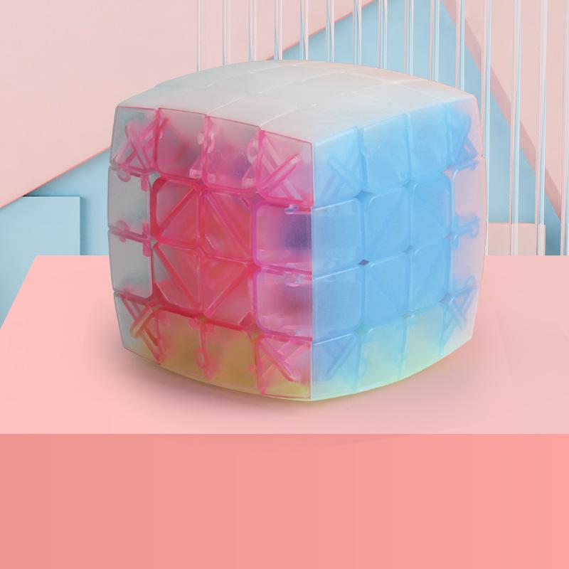 Sengso Jelly Магический куб 2x2 3x3 4x4 5x5 Гладкий куб без наклеек Для начинающих Образовательные игрушки Детские игрушки-головоломки