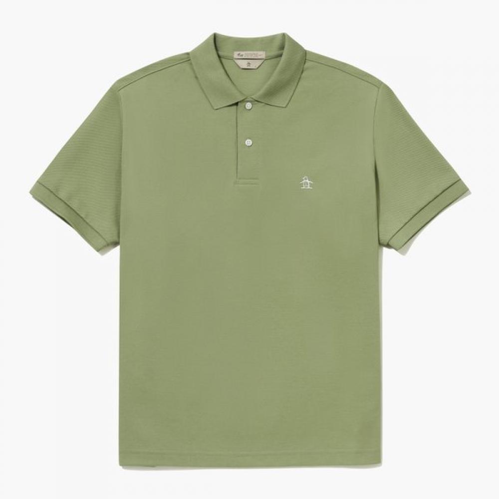 MunSingwear Men S 10 yearS Polo T ShirT Khaki mr211mTS42