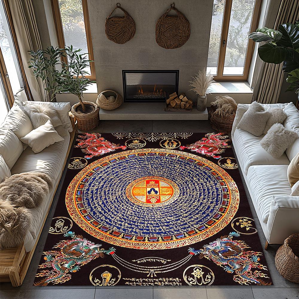 Винтажный персидский ковер ручной работы, восточный ковер, богемный декор для пола, акцент для дома, традиционный узор, коврик для гостиной, прихожей