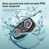 X-11 Мотоциклетный шлем Гарнитура Bluetooth 5.0 Handsfree Автоответчик IP67 Водонепроницаемый 2 в 1 Type-C Для Наушников и Зарядки