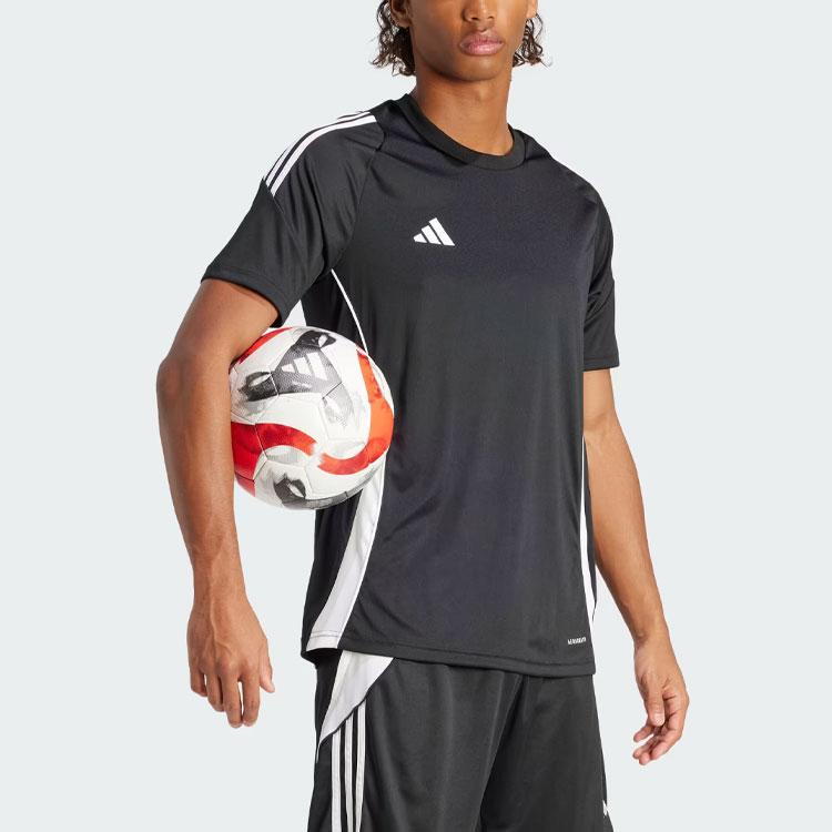 adidas Tiro 24 Jersey черный/белый мужской уличный стиль IJ7676
