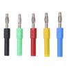5PCS Set J.20012 Banana Plug Connector 4mm Male To 2mm Female Banana Connector Adapter for Multimeter