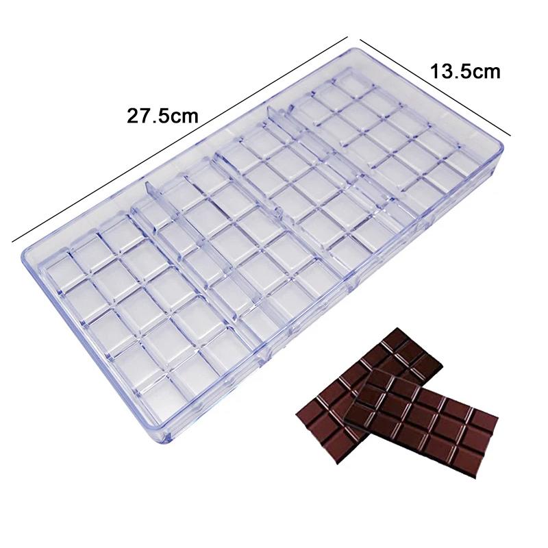 Форма для шоколада Пластиковая леденец на палочке Бумажная палочка Бытовая кухня DIY Инструмент для выпечки Домашние конфеты Прямоугольник В форме сердца TMZ