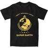 Men Women Helldivers 2 Game Shirt Apparel Super Earth Diving Into Hell  T-shirt Clothing Streetwear Tees All Seasons