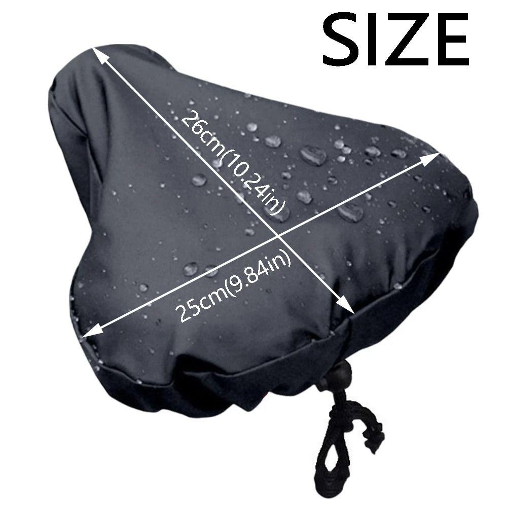 Washable Bicycle Saddle Rain Cover Dust-proof Bicycle Seat Cushion Bicycle Accessories