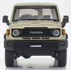 Kyosho Оригинальный масштаб 1/43 Toyota Land Cruiser 70 (бежевый) Готовый продукт KS03928BE