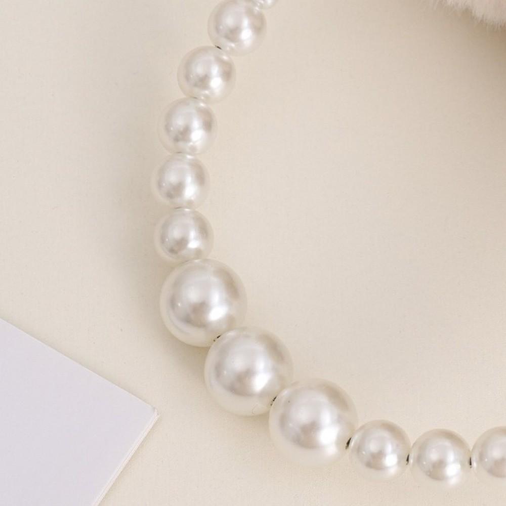 Soft Plush Ear Covers Anti-rabbit Fur Pearl Ear Protect Fashion Ear Muffs Women