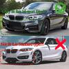 4Pcs Front Bumper Lip Splitter For BMW 2 Series F22 F23 M235i M240i 220i 228i 230i M-Sport 2014-2021 Car Canard Spoiler Bodykits