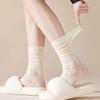 1Pair Lace Fresh Stringy Selvedge Fashion Hollow Out Sweet Stocks Pile Socks Mesh