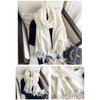 Imitation Cashmere Solid Color Fashion Decorative Warm Scarf Student Middle and Long Shawl Female