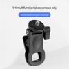 Portable 1/4 Screw Mount Fill Light Clip Compact Fill Light Clip Holder for Photography for Phones Tablets & Laptops