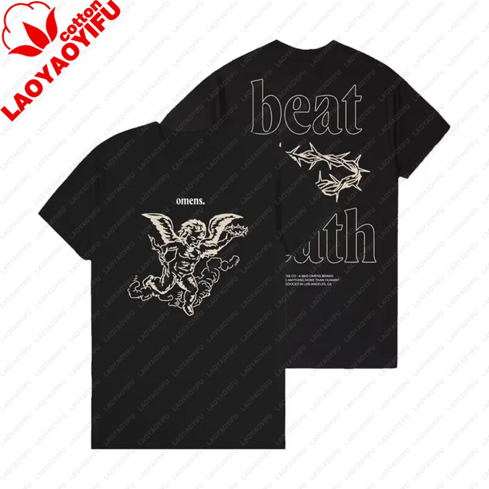 Bad Ounisexs Samurai Girl Graphic Tshirt Unisex Retro Rock Y2k Gothic Style 2026 Summer New Oneck Short Sleeve Tops