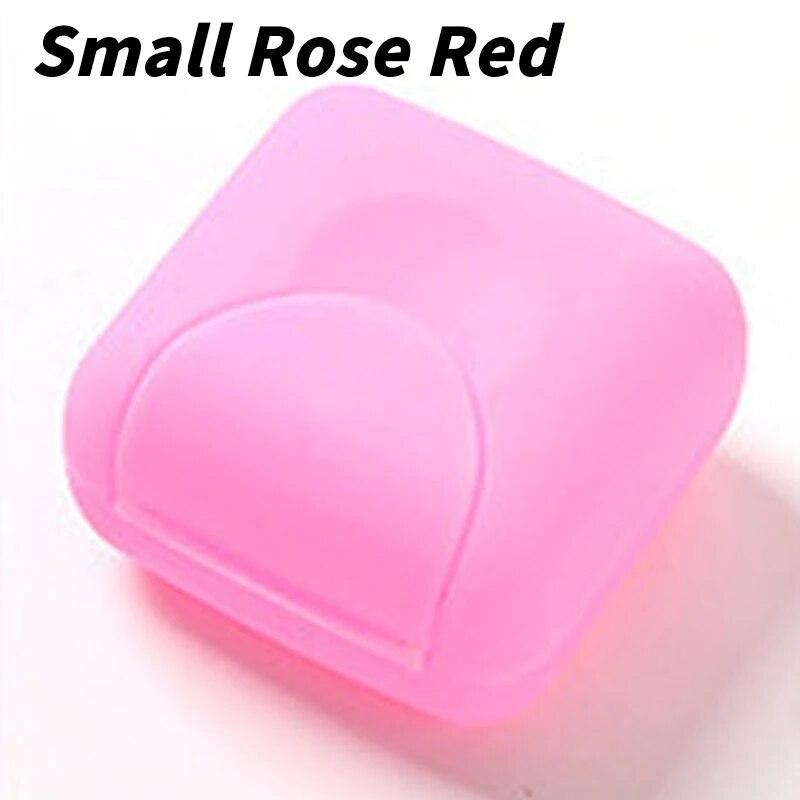 1 шт. Портативная мыльница, контейнер для мыла с крышкой, маленькие/большие размеры, конфетный цвет, для ванной комнаты, дорожная домашняя пластиковая мыльница